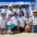 Volunteers at a Nothin' But Sand cleanup at Venice Beach. Image: Katie Amaya